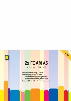 JEJE Produkt 3D Foam A5 2mm 2 Sheets  - 3D Schaum (3.3242)