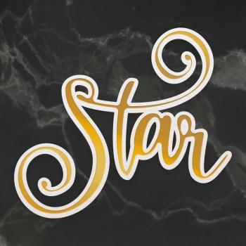Couture Creations Cut, Foil & Emboss Die "Star"