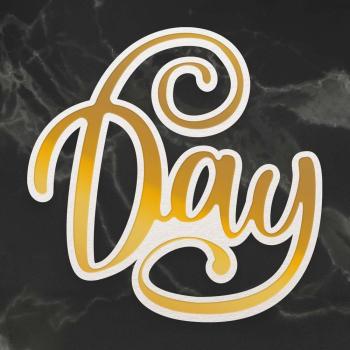 Couture Creations Cut, Foil & Emboss Die "Day"