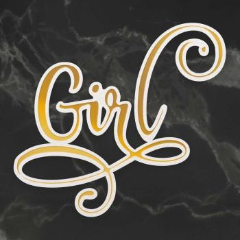 Couture Creations Cut, Foil & Emboss Die "Girl"
