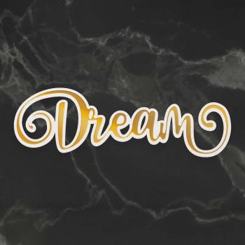 Couture Creations Cut, Foil & Emboss Die "Dream"