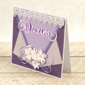 Couture Creations Cut, Foil & Emboss Die "Dream"