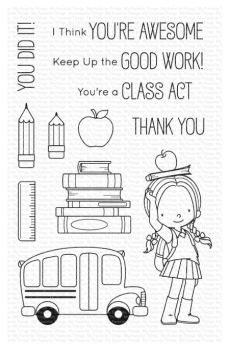 My Favorite Things Stempelset "Class Act - Schule" Clear Stamp