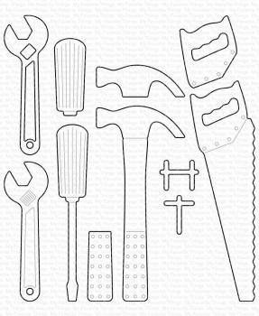 My Favorite Things Die-namics "Tool Time - Werkzeug" | Stanzschablone | Stanze | Craft Die