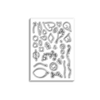 Polkadoodles Stempel "Surprise " Clear Stamp-Set