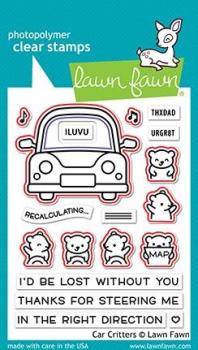 Lawn Fawn Craft Dies - Car Critters