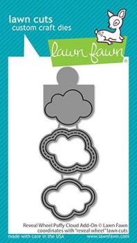 Lawn Fawn Craft Die - Reveal Wheel Puffy Cloud Add-on Die