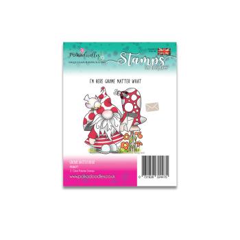 Polkadoodles Stempel "Gnome Matter What" Clear Stamp-Set