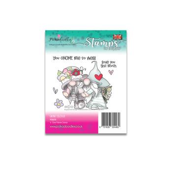 Polkadoodles Stempel "Gnome Together" Clear Stamp-Set