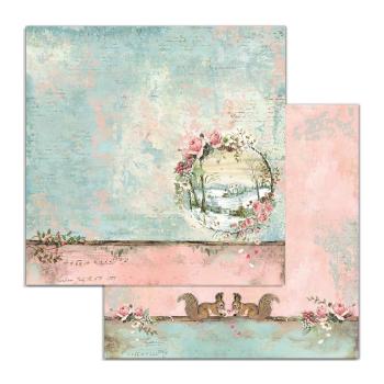 Stamperia "Pink Christmas" 12x12" Paper Pack - Cardstock