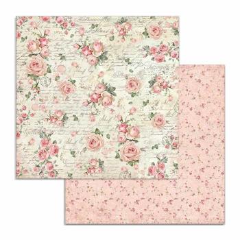 Stamperia "Pink Christmas" 12x12" Paper Pack - Cardstock