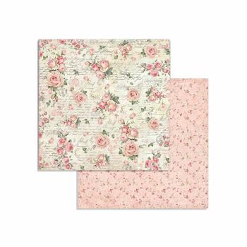 Stamperia "Pink Christmas" 8x8" Paper Pack - Cardstock