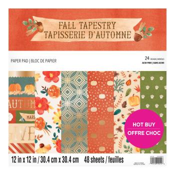 Craft Smith "Fall Tapestry" 12x12" Paper Pad