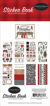 Carta Bella "Farmhouse Christmas" Sticker Book