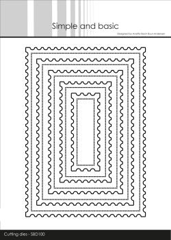 Simple and Basic "Stamp Rectangle" Die