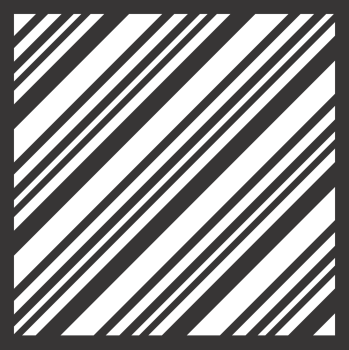 LDRS-Creative  Peppermint Stick  Stencil 6x6