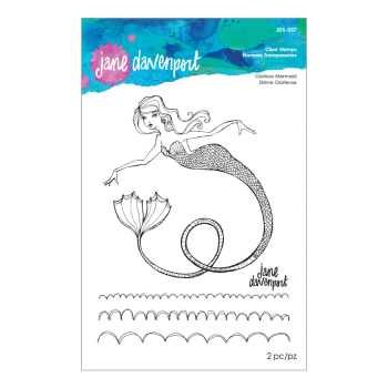 Spellbinders Stempelset "Glorious Mermaid"