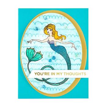 Spellbinders Stempelset "Glorious Mermaid"