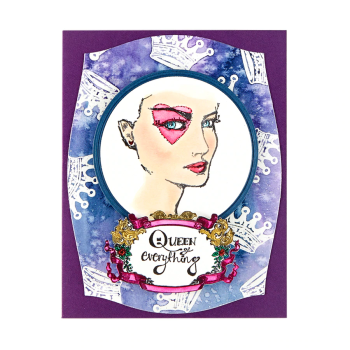 Spellbinders Stempelset "Queen of Everything"