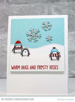 My Favorite Things Stempelset "Warm Hugs and Frosty Kisses" Clear Stamp Set