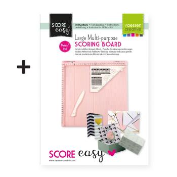 Vaessen Creative - Falzbrett Score Easy CM/Metric rose