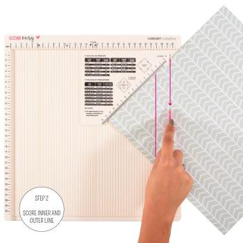 Vaessen Creative - Score Easy Mehrzweck Falzbrett CM Offwhite