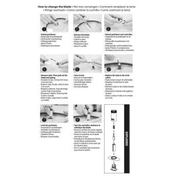 Vaessen Creative - Ersatzklingen für Kreisschneider 6pcs