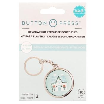 We R Memory Keepers - Button press keychain kit / Schlüsselanhänger