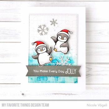 My Favorite Things Stempelset "Holiday Penguins" Clear Stamp Set