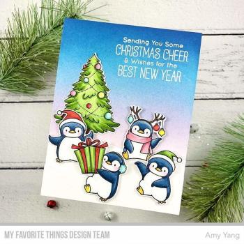 My Favorite Things Stempelset "Holiday Penguins" Clear Stamp Set