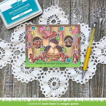 Lawn Fawn Stempelset "Let's Go Nuts" Clear Stamp