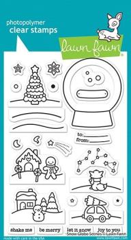 Lawn Fawn Stempelset "Snow Globe Scenes" Clear Stamp