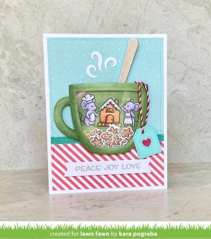 Lawn Fawn Craft Dies - Outside In Stitched Mug