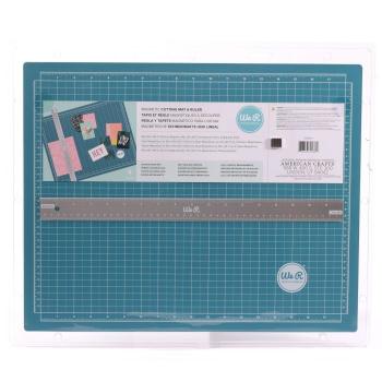 We R Memory Keepers - Scallopes Magnetic Cutting Mat - Ruler