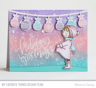 My Favorite Things Stempelset "Ornament Banner Builder" Clear Stamp Set