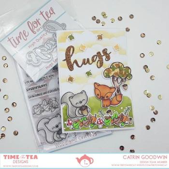 Time For Tea Dies Woodland Critters Set