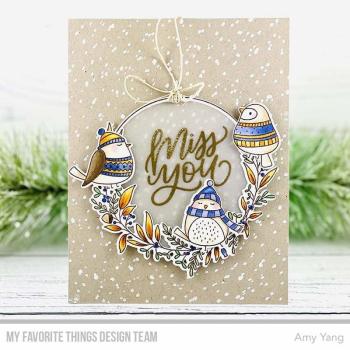 My Favorite Things Stempelset "Winter Wreath" Clear Stamp Set