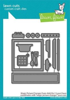 Lawn Fawn Craft Dies - Magic Picture Changer Oven Add-On