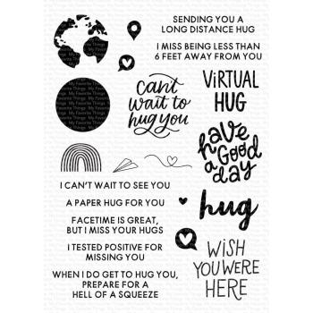 My Favorite Things Stempelset "I Miss Your Hugs" Clear Stamp Set