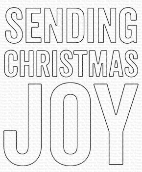 My Favorite Things Die-namics "Sending Christmas Joy" | Stanzschablone | Stanze | Craft Die