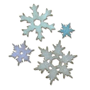 Sizzix Bigz Craft Die - Bigz L die Stacked snowflakes