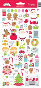 Doodlebug Design Night Before Christmas Icons Sticker 