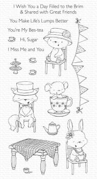 My Favorite Things Stempelset "Tea Party" Clear Stamp Set