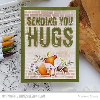 My Favorite Things Die-namics "Sending You Hugs" | Stanzschablone | Stanze | Craft Die