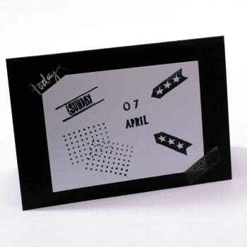 Paperfuel - Clear Stamp - Stempel - A6 Bullet Journal