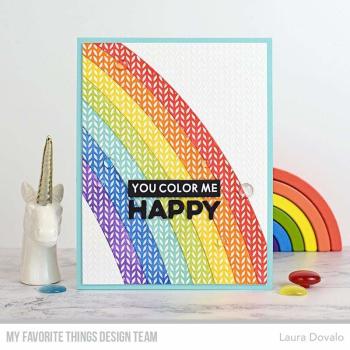 My Favorite Things Die-namics "Be Happy " | Stanzschablone | Stanze | Craft Die