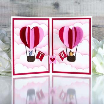 My Favorite Things Die-namics "Heart Air Balloon" | Stanzschablone | Stanze | Craft Die