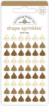 Doodlebug Design Bitsy Chips Shape Sprinkles 