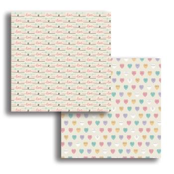 Polkadoodles "Hearts & Happiness" 6x6" Paper Pad