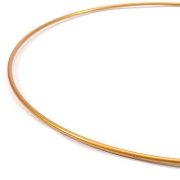 Vaessen Creative - Metallringe 25cm 3mm Gold 8Stück  